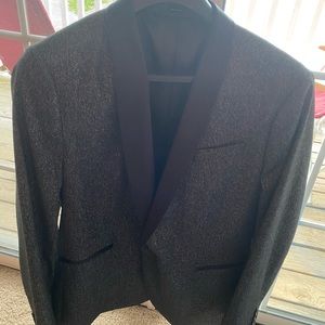 JF J. Ferrar Slim Fit Tuxedo with Tie